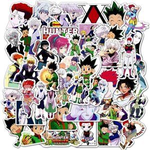 Demon Hunter & Anime Stickers Mixed Pack,Trendy Various Manga Stickers Vinyl Dec